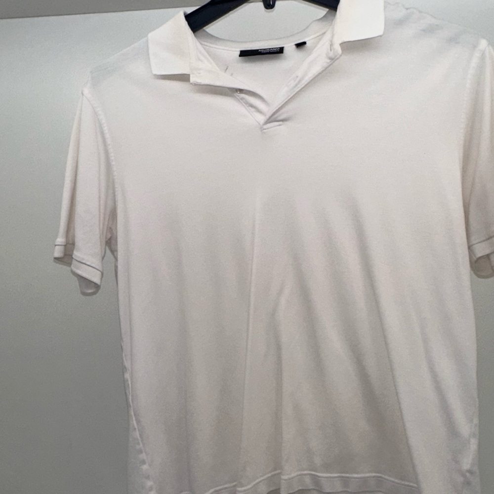 Murano Classic White Polo Shirt